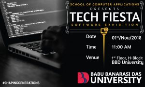 School of Computer Application Presents Tech Fiesta - The Software Exhibition